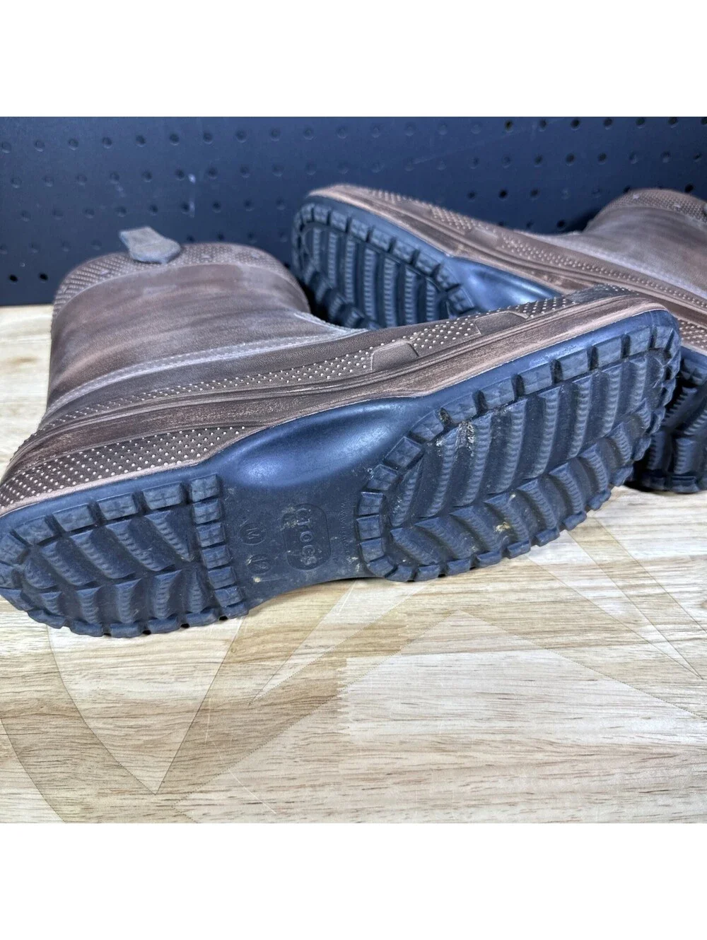 Huckberry x Crocs Classic Western Boot Brown Size M 12